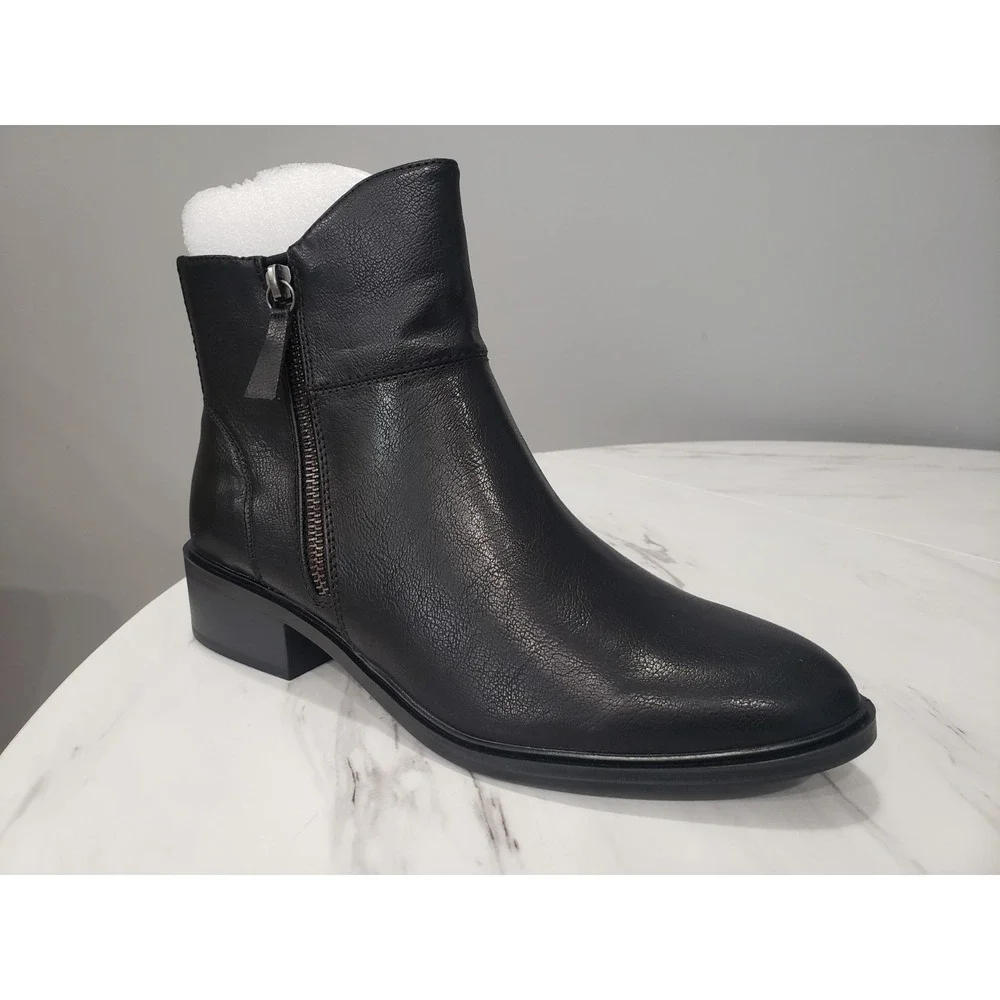 NEW NO BOX SZ 9 Baretraps Women's Black Alona Booties Ankle Boots Basic Simple